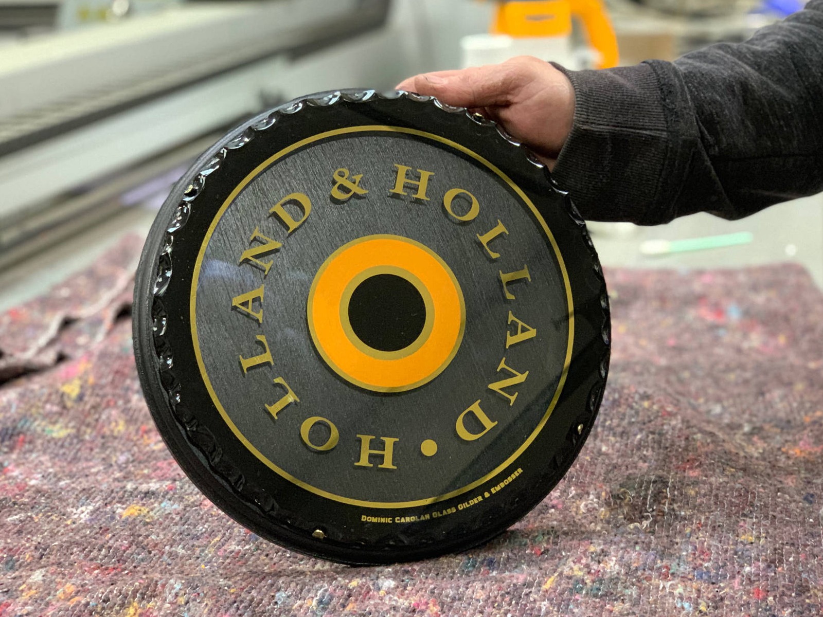 Holland and Holland wall tablet